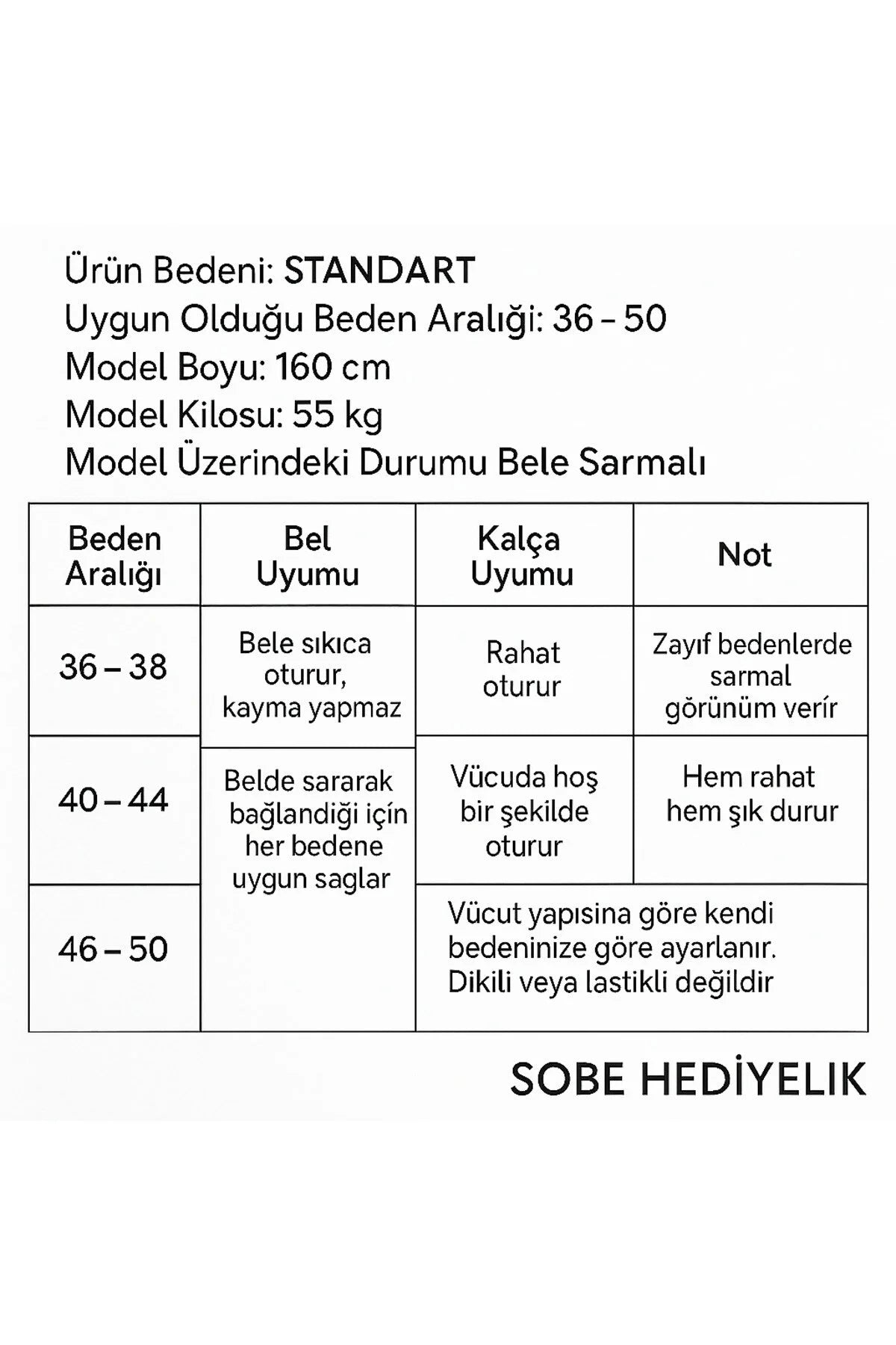 Mavi Çiçek Desenli Sarma Etek – 36-50 Beden Uyumlu