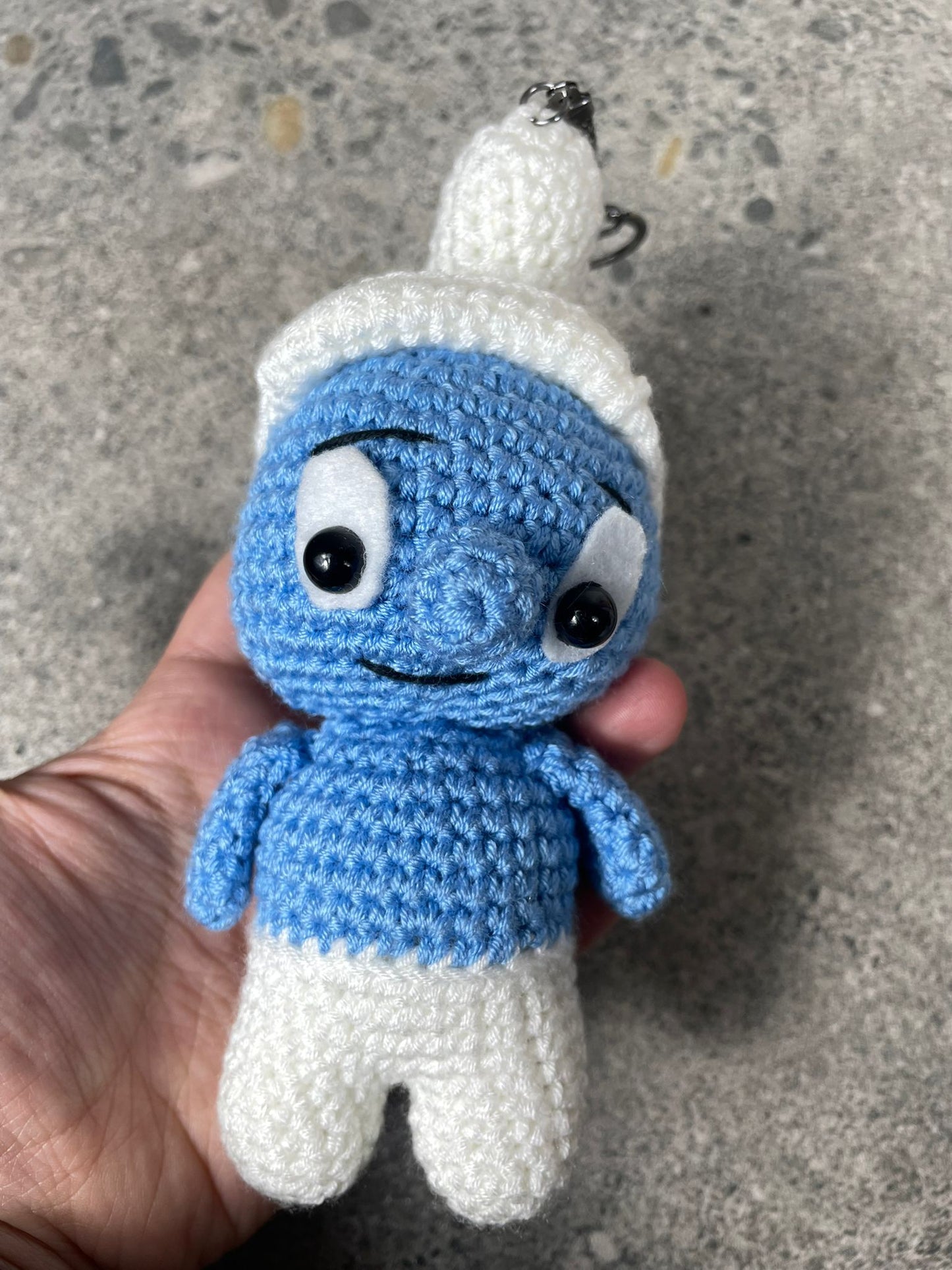 Amigurumi Şirinler Anahtarlık