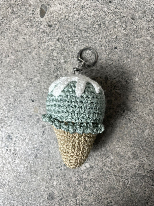 Amigurumi Dondurma Anahtarlık