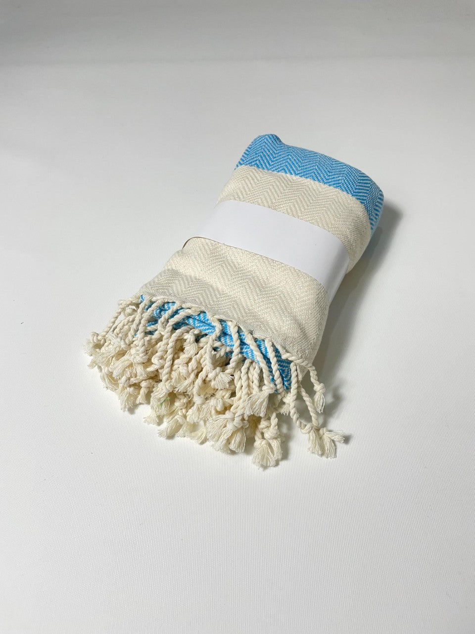 Mavi Çizgili Pamuk Peştemal 100x180 cm