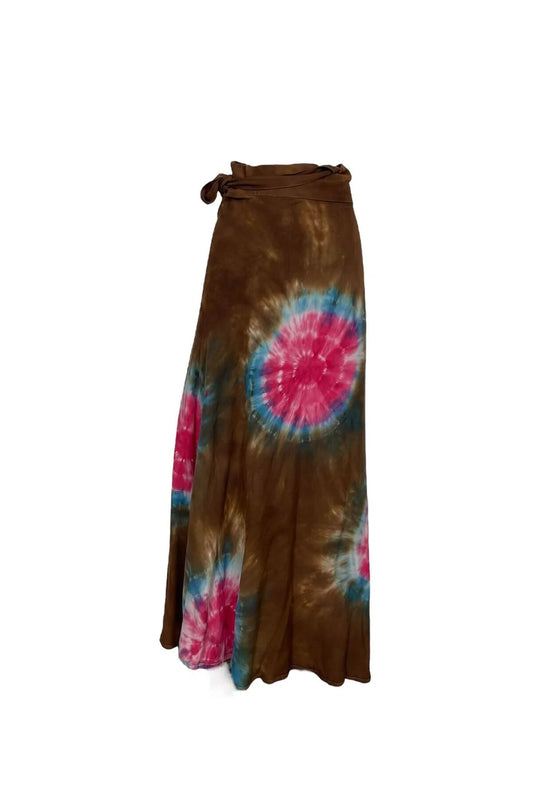 Batik Desenli Kahverengi Sarma Etek