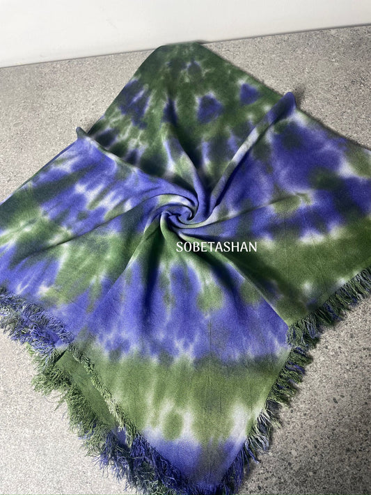 Batik Püsküllü Pamuklu Yazma