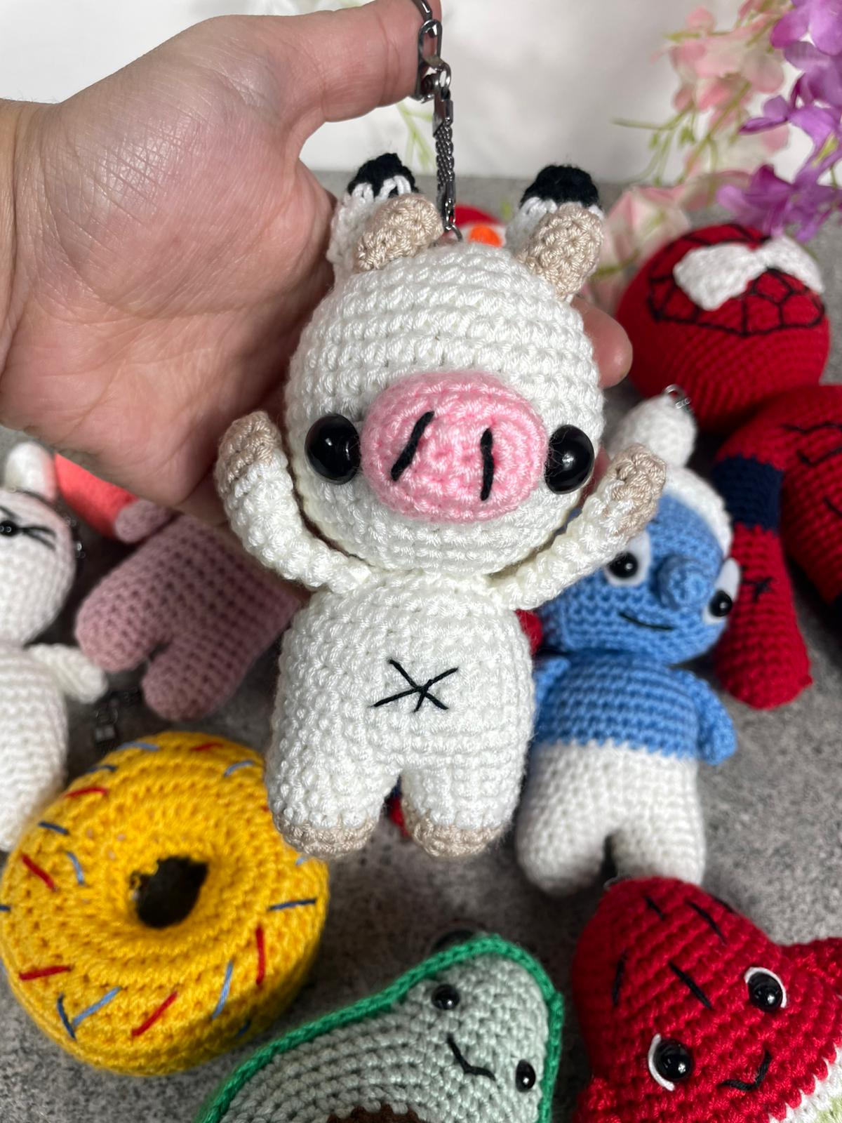 El Yapımı Amigurumi Anahtarlık