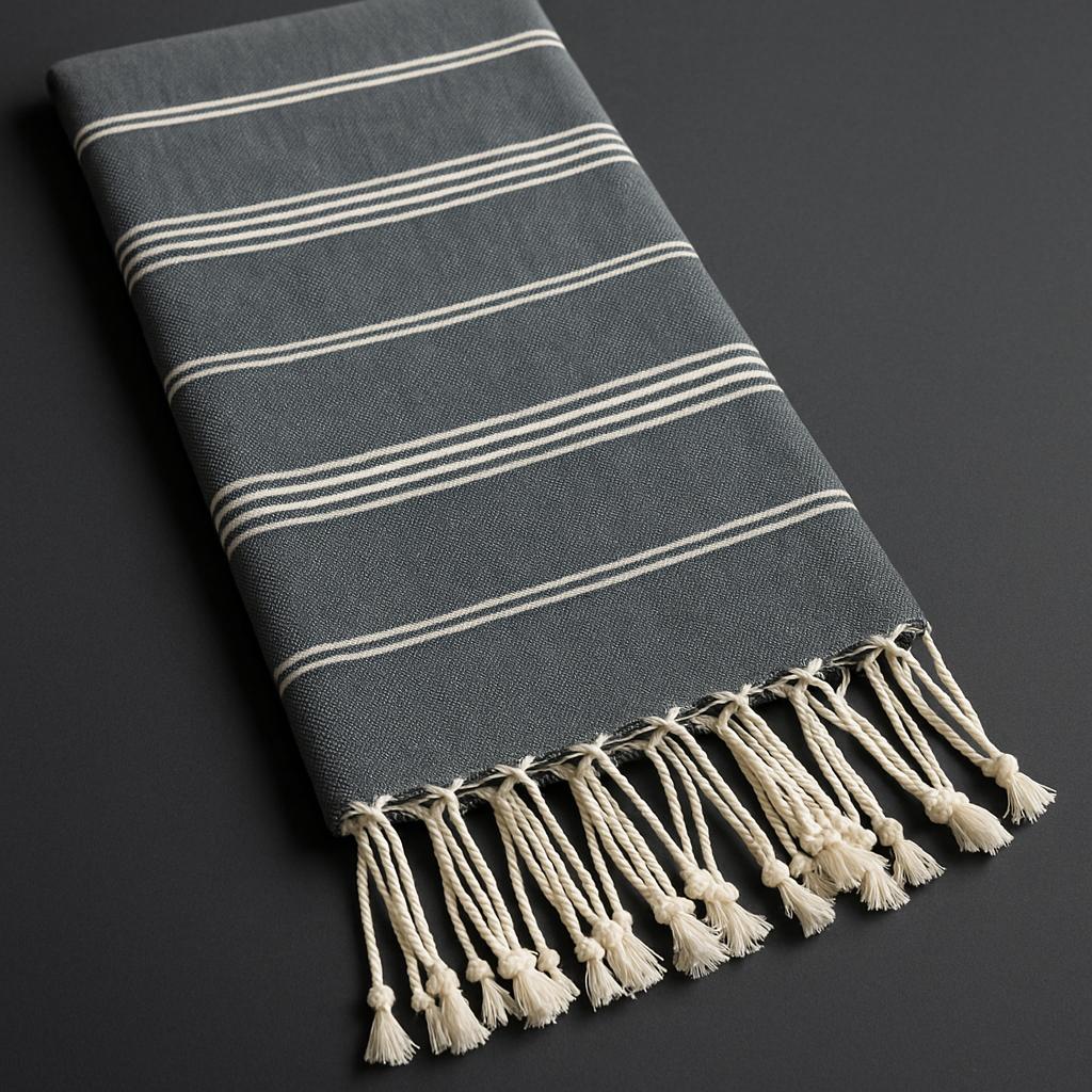 Çizgili Pamuk Peştemal 100x180 cm