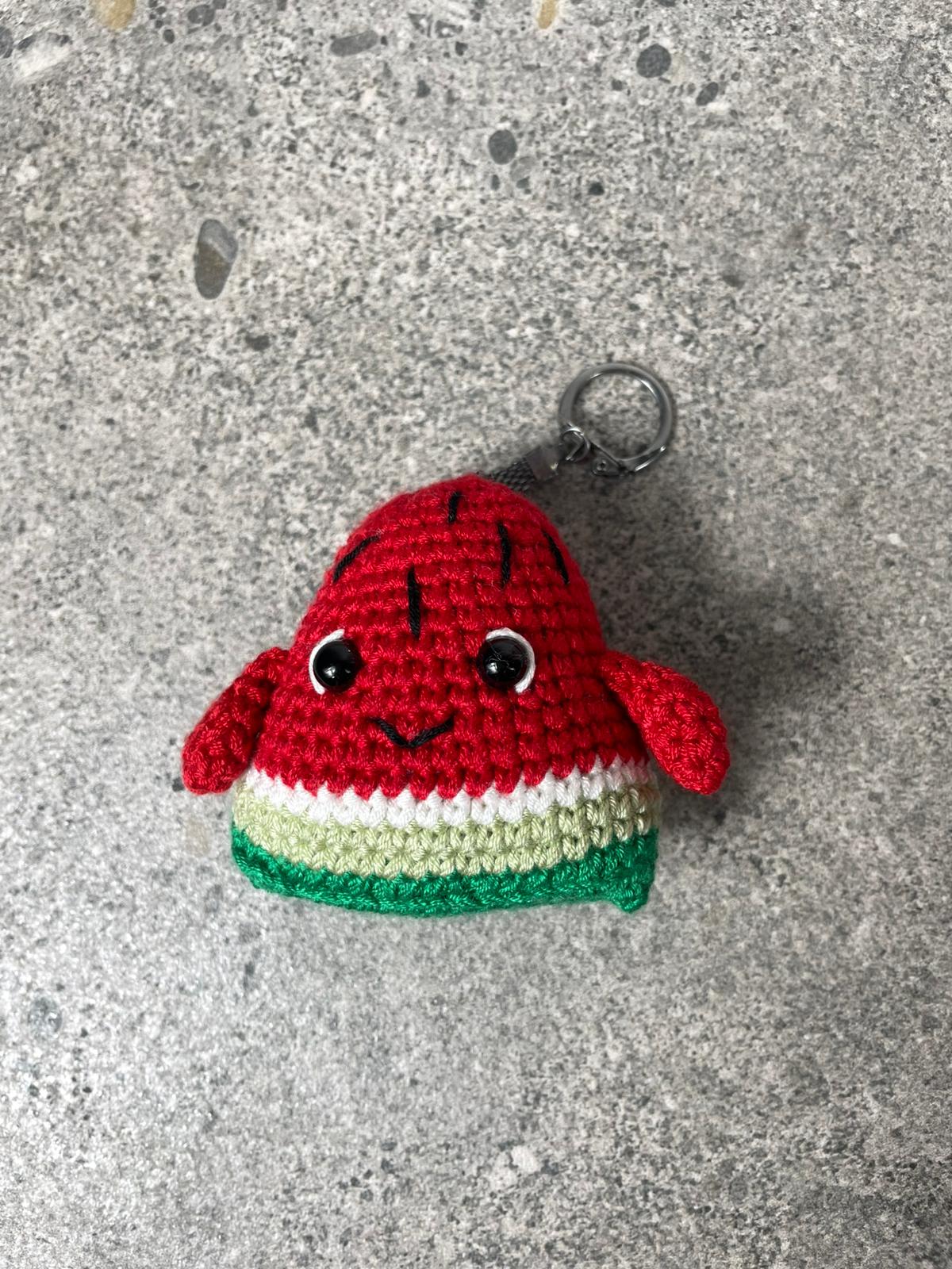 El Örgüsü Karpuz Anahtarlık