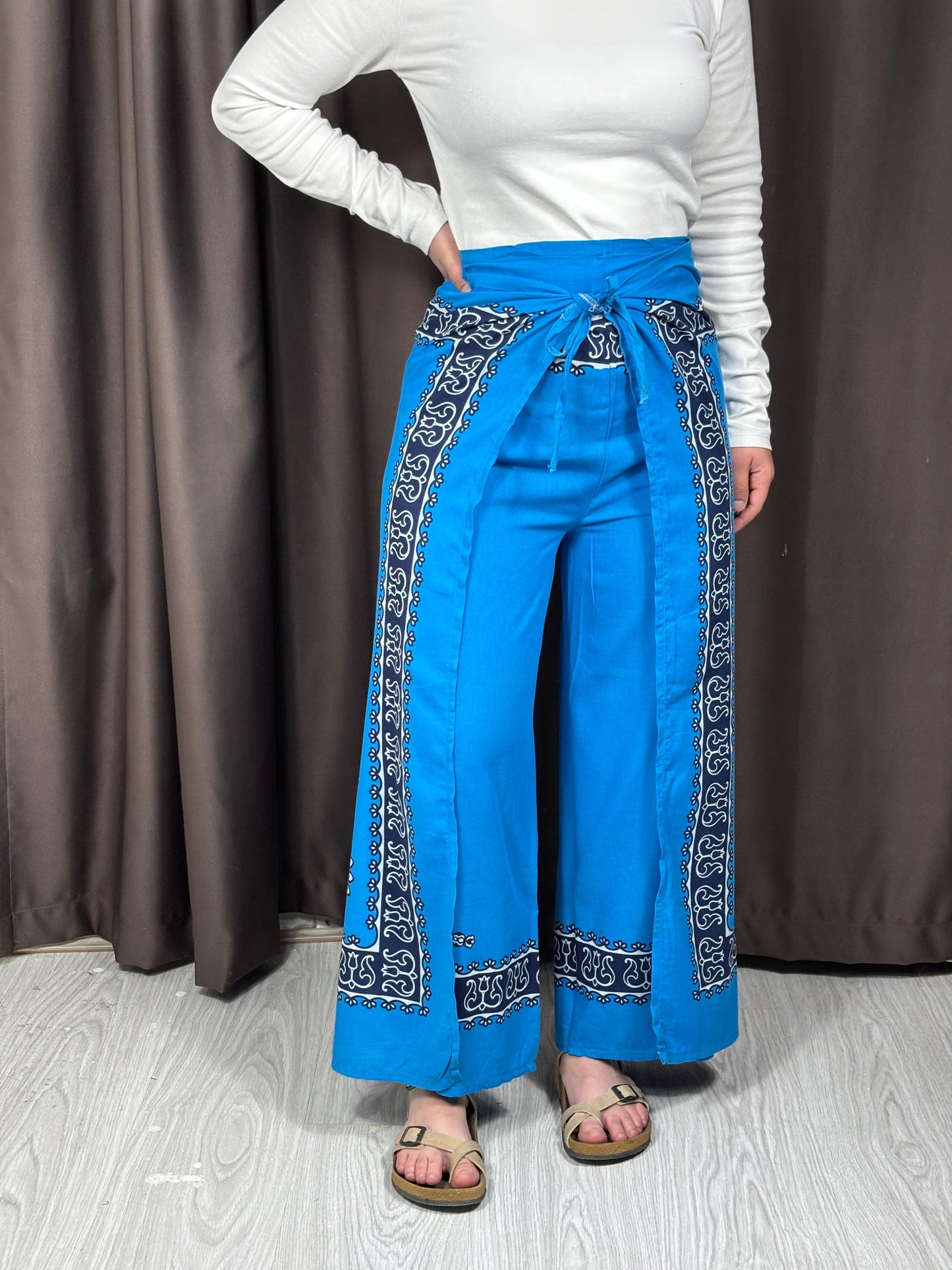 Bağlamalı Bulmaca Pantolon – 36-42 Beden Uyumlu