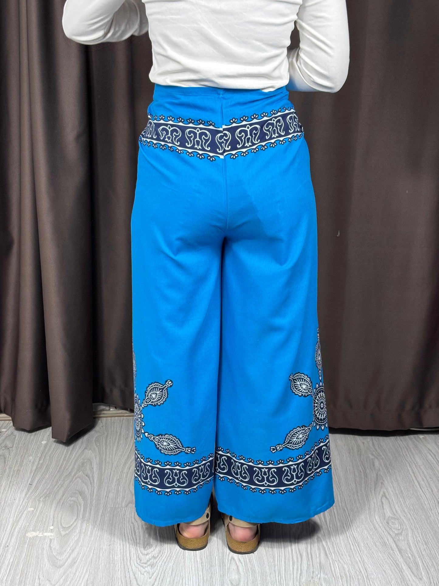 Bağlamalı Bulmaca Pantolon – 36-42 Beden Uyumlu