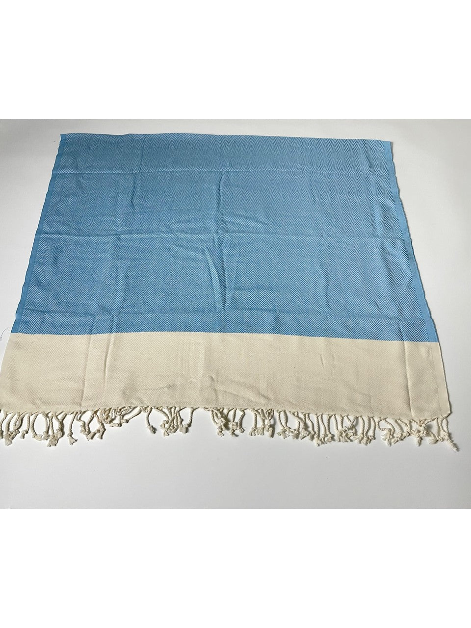 Mavi Çizgili Pamuk Peştemal 100x180 cm