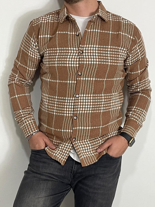 Kışlık  Desenli Erkek Oduncu Gömlek