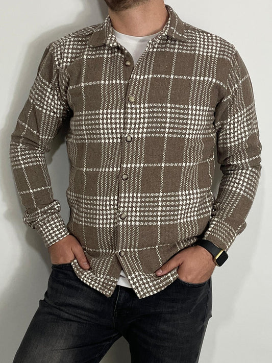 Erkek Kışlık Ekose Oduncu Gömlek