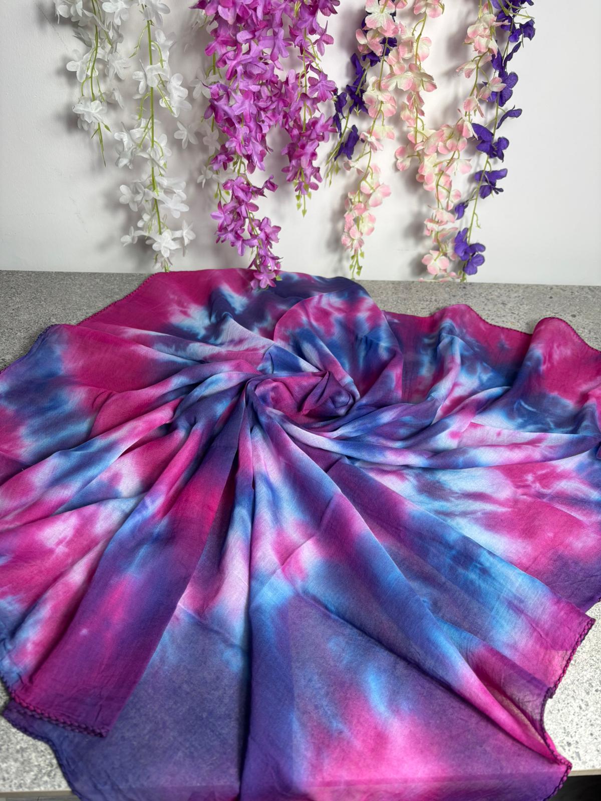 Batik Boyama Tülbent Yazma