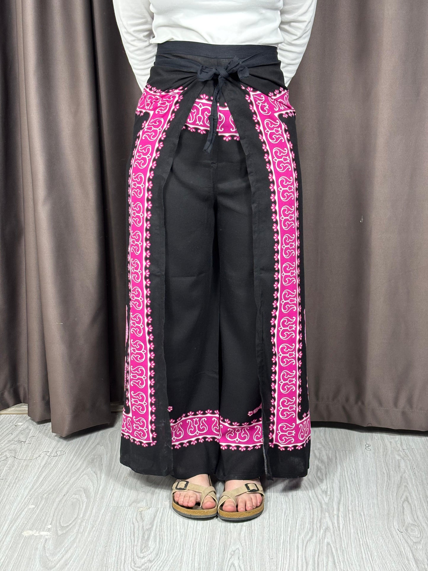 Bağlamalı Bulmaca Pantolon – 36-42 Beden Uyumlu