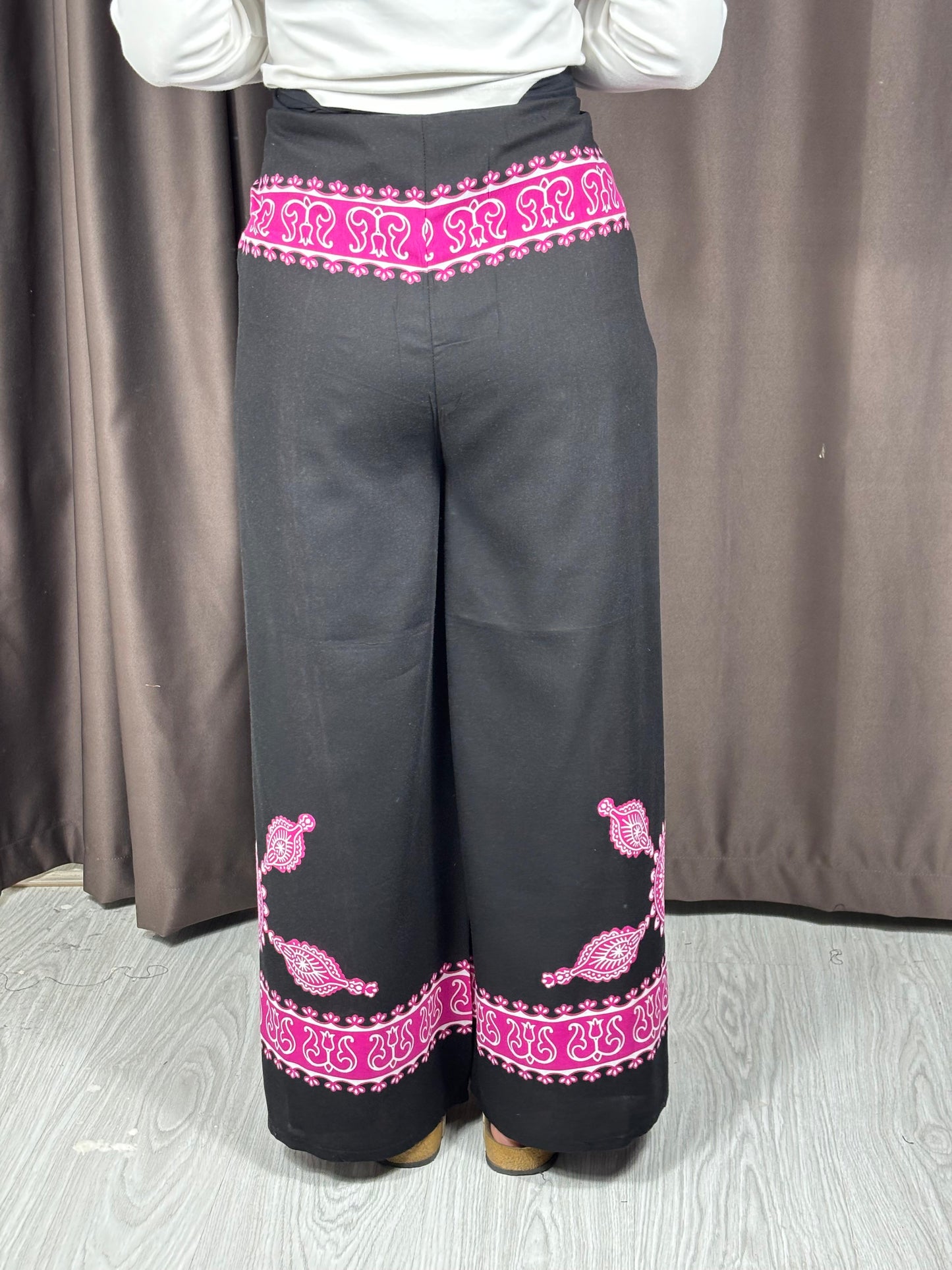 Bağlamalı Bulmaca Pantolon – 36-42 Beden Uyumlu
